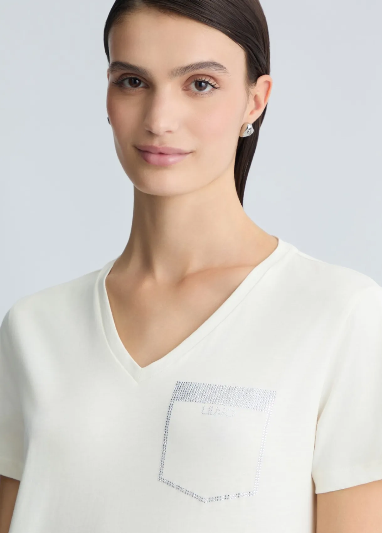 Liu Jo T-shirt avec strass|Femme Vêtements De Sport|T-Shirts Et Tops