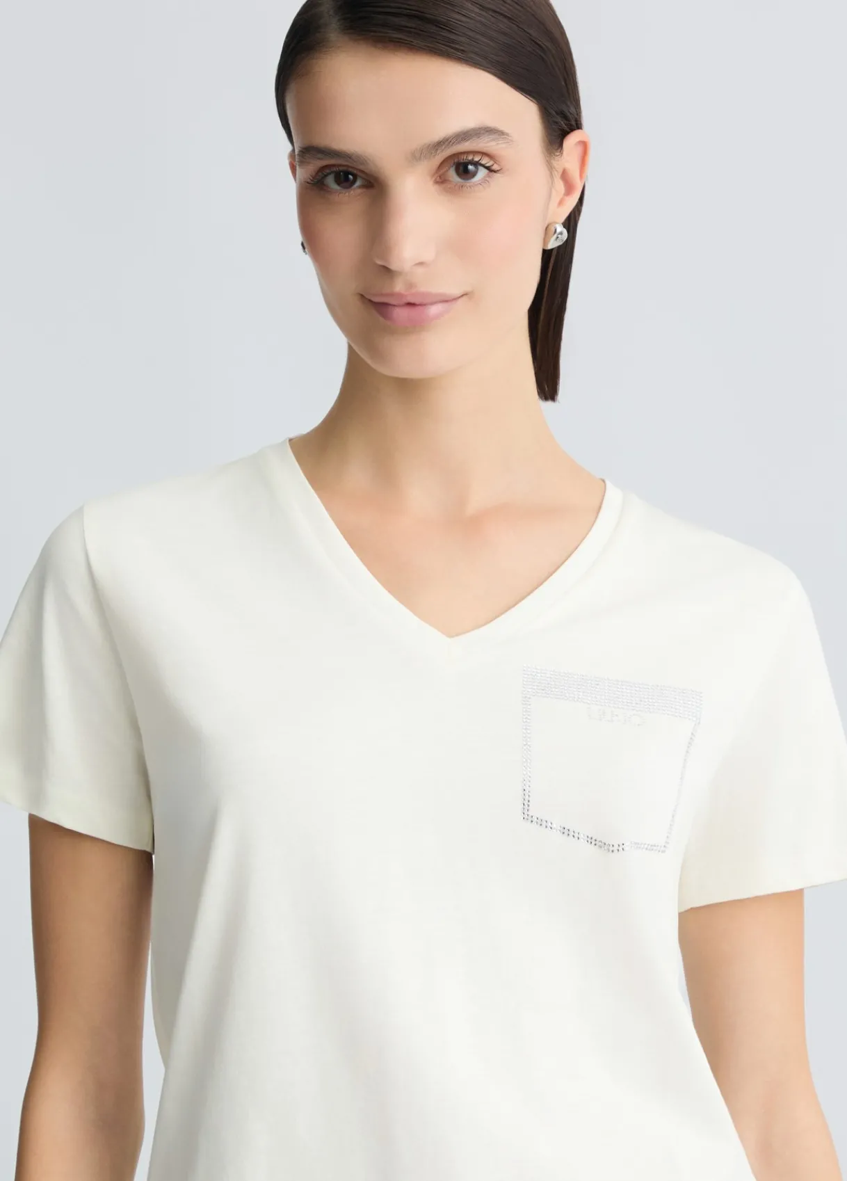 Liu Jo T-shirt avec strass|Femme Vêtements De Sport|T-Shirts Et Tops
