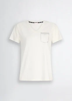 Liu Jo T-shirt avec strass|Femme Vêtements De Sport|T-Shirts Et Tops