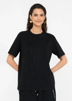 Liu Jo T-shirt avec strass|Femme T-Shirts Et Tops