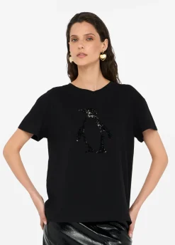 Liu Jo T-shirt avec strass|Femme T-Shirts Et Tops