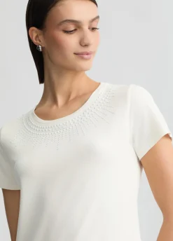 Liu Jo T-shirt avec strass|Femme Vêtements De Sport|T-Shirts Et Tops
