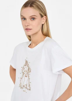 Liu Jo T-shirt avec strass|Femme T-Shirts Et Tops