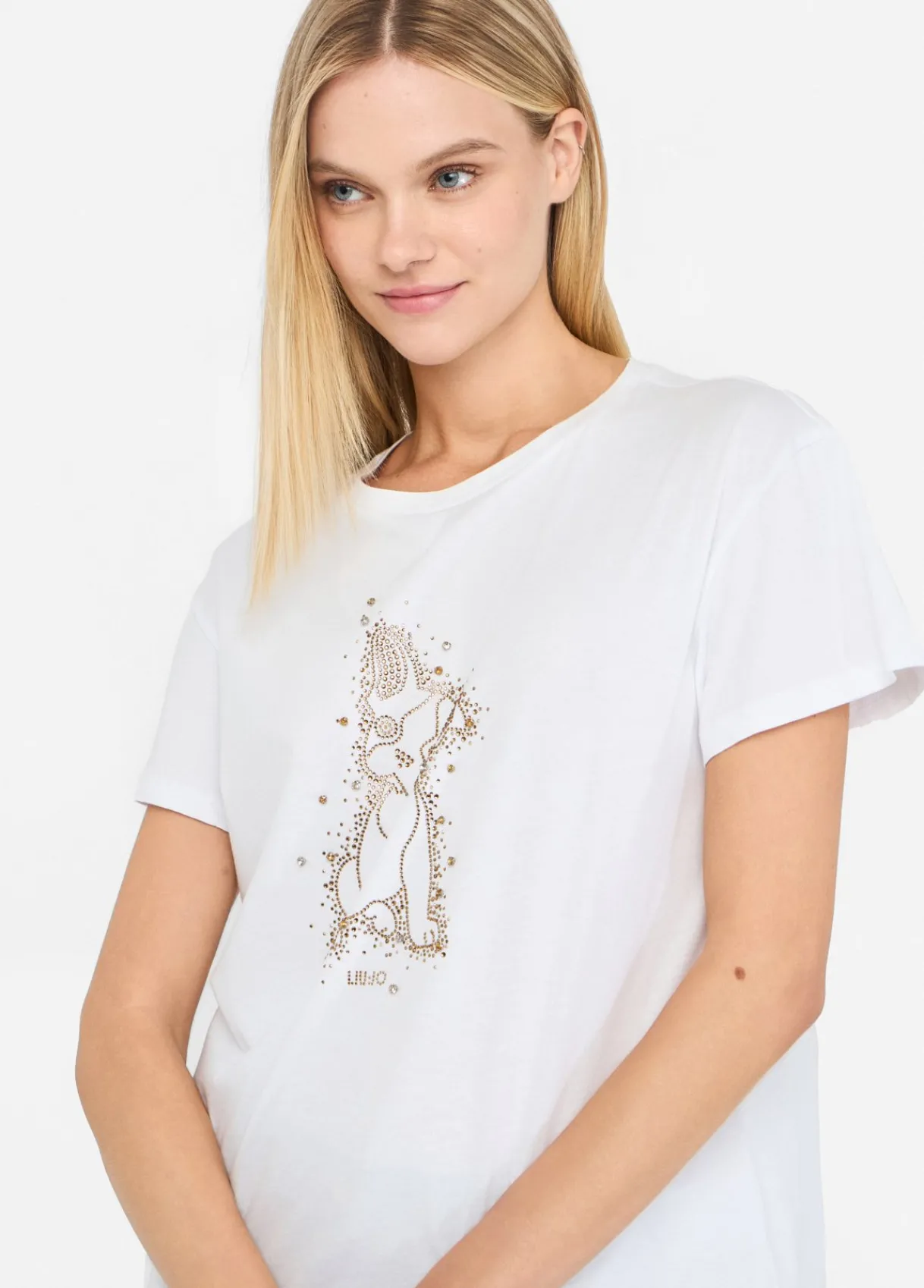 Liu Jo T-shirt avec strass|Femme T-Shirts Et Tops