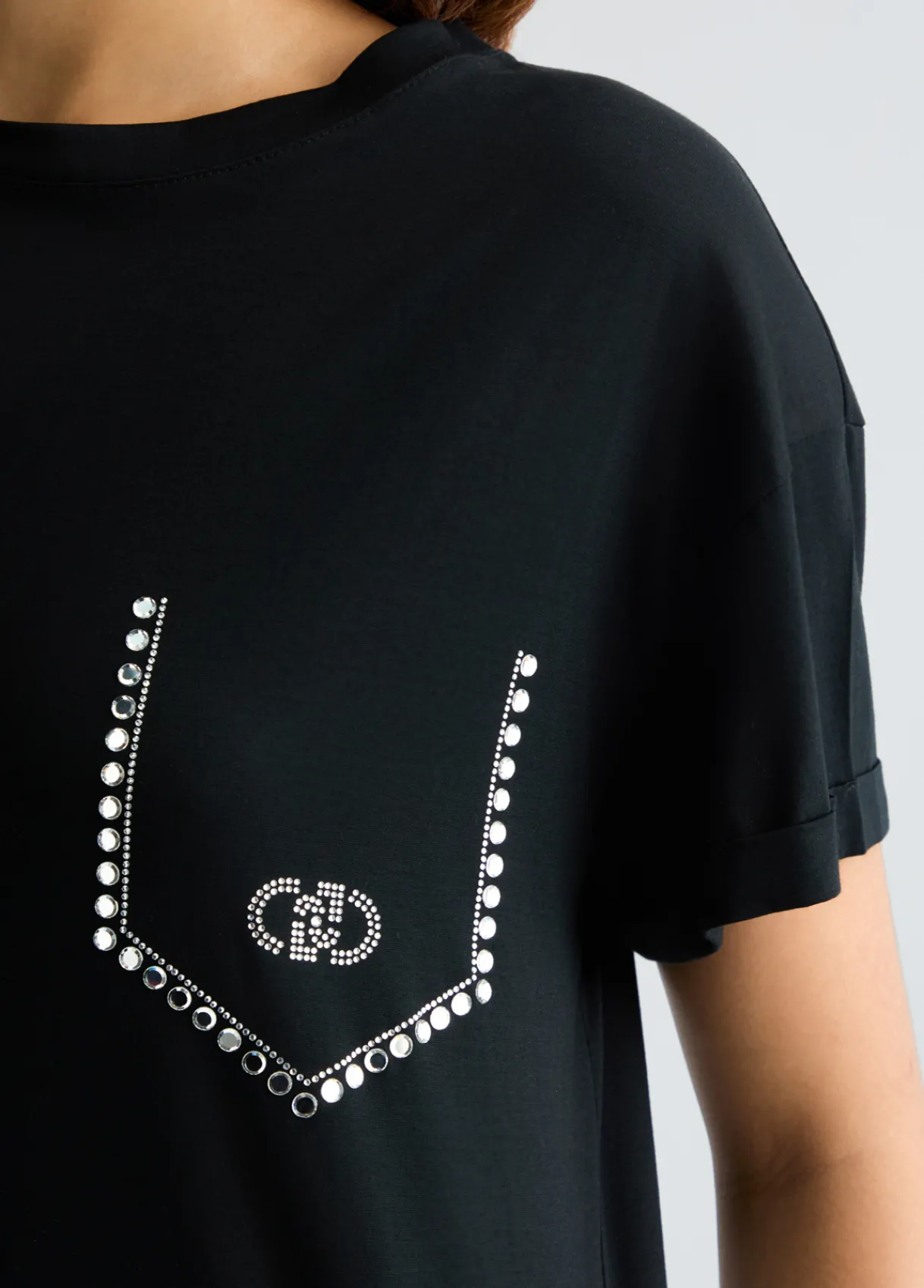 Liu Jo T-shirt avec strass|Femme T-Shirts Et Tops