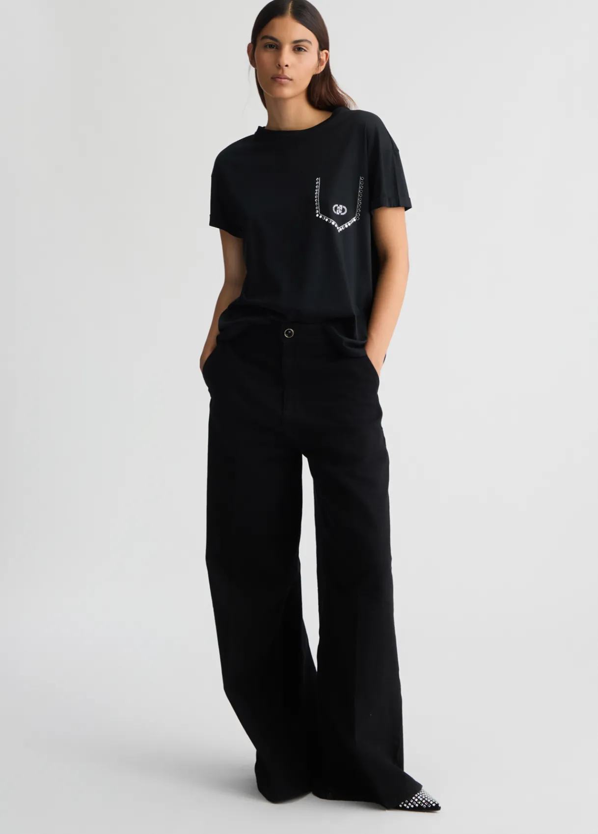 Liu Jo T-shirt avec strass|Femme T-Shirts Et Tops
