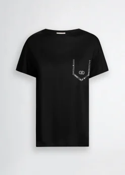 Liu Jo T-shirt avec strass|Femme T-Shirts Et Tops