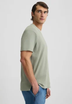 Liu Jo T-shirt couleur sauge|Homme Polos Et T-Shirts