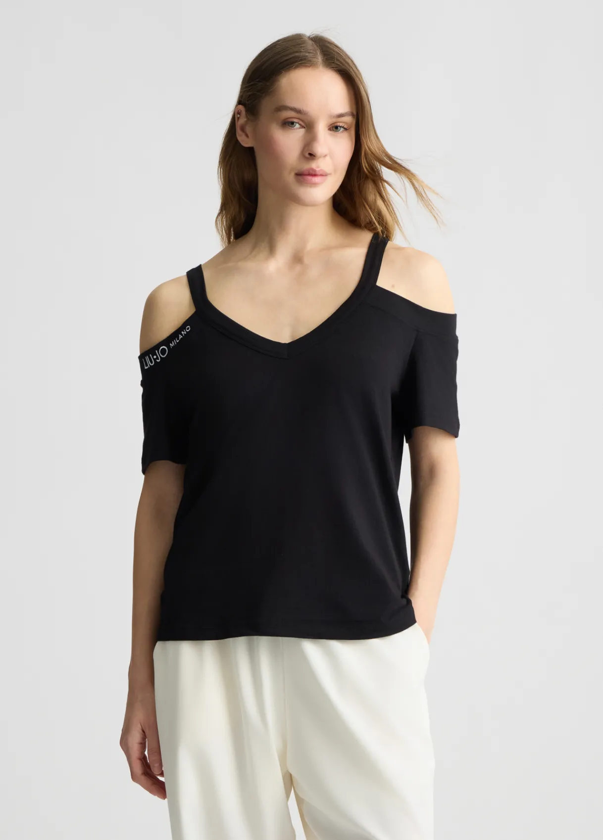Liu Jo T-shirt en coton|Femme Vêtements De Sport|T-Shirts Et Tops