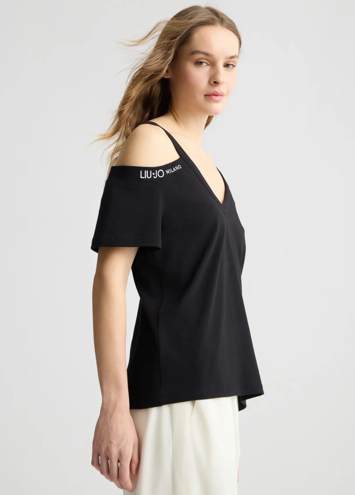 Liu Jo T-shirt en coton|Femme Vêtements De Sport|T-Shirts Et Tops