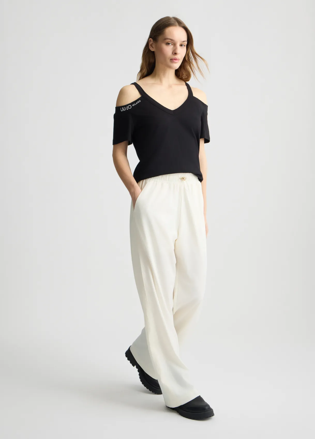 Liu Jo T-shirt en coton|Femme Vêtements De Sport|T-Shirts Et Tops