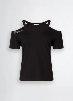 Liu Jo T-shirt en coton|Femme Vêtements De Sport|T-Shirts Et Tops