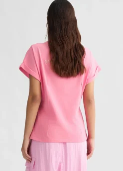 Liu Jo T-shirt en coton|Femme Vêtements De Sport|T-Shirts Et Tops