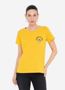 Liu Jo T-shirt en coton|Femme T-Shirts Et Tops