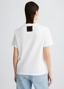 Liu Jo T-shirt en coton|Femme T-Shirts Et Tops