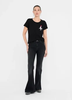Liu Jo T-shirt en coton|Femme T-Shirts Et Tops