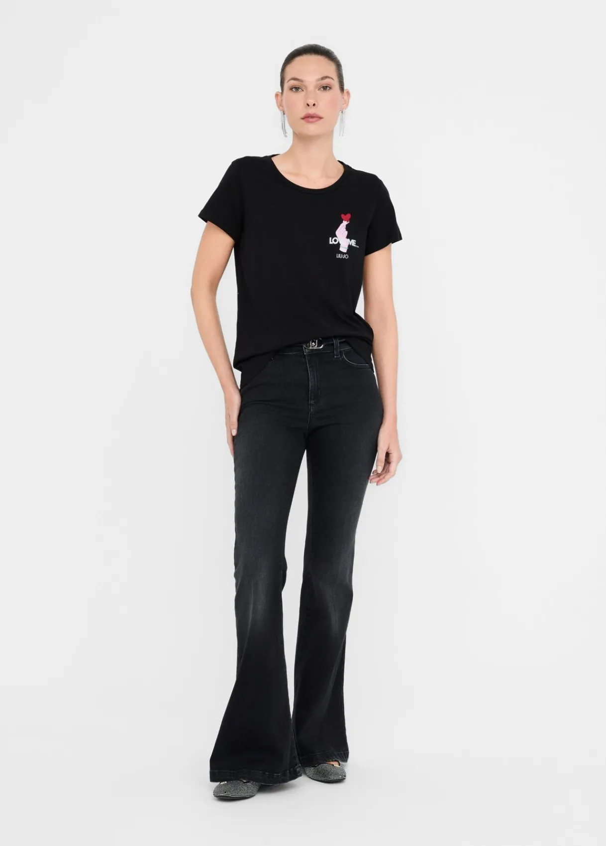 Liu Jo T-shirt en coton|Femme T-Shirts Et Tops