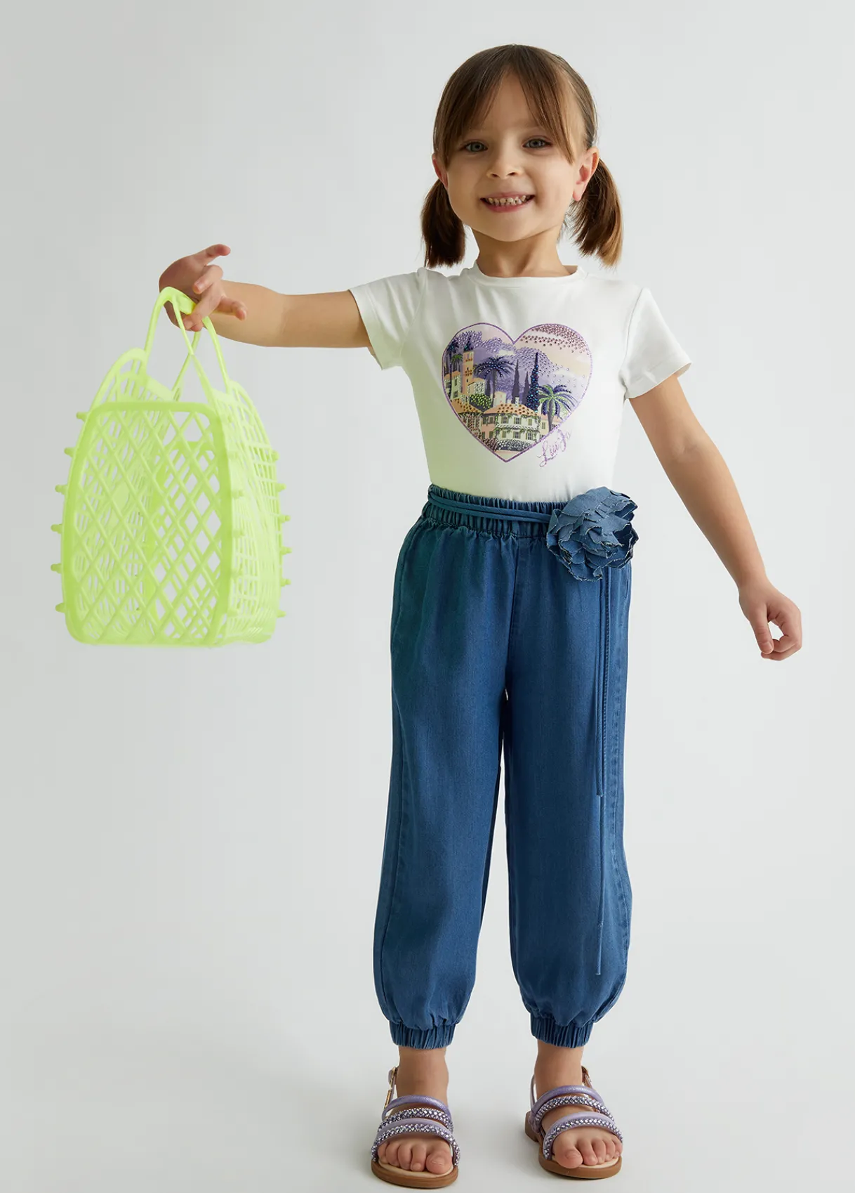 Liu Jo T-shirt en coton avec imprimé|Enfant T-Shirts