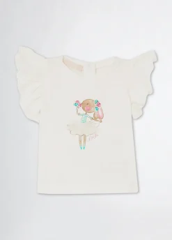 Liu Jo T-shirt en coton avec imprimé| T-Shirts