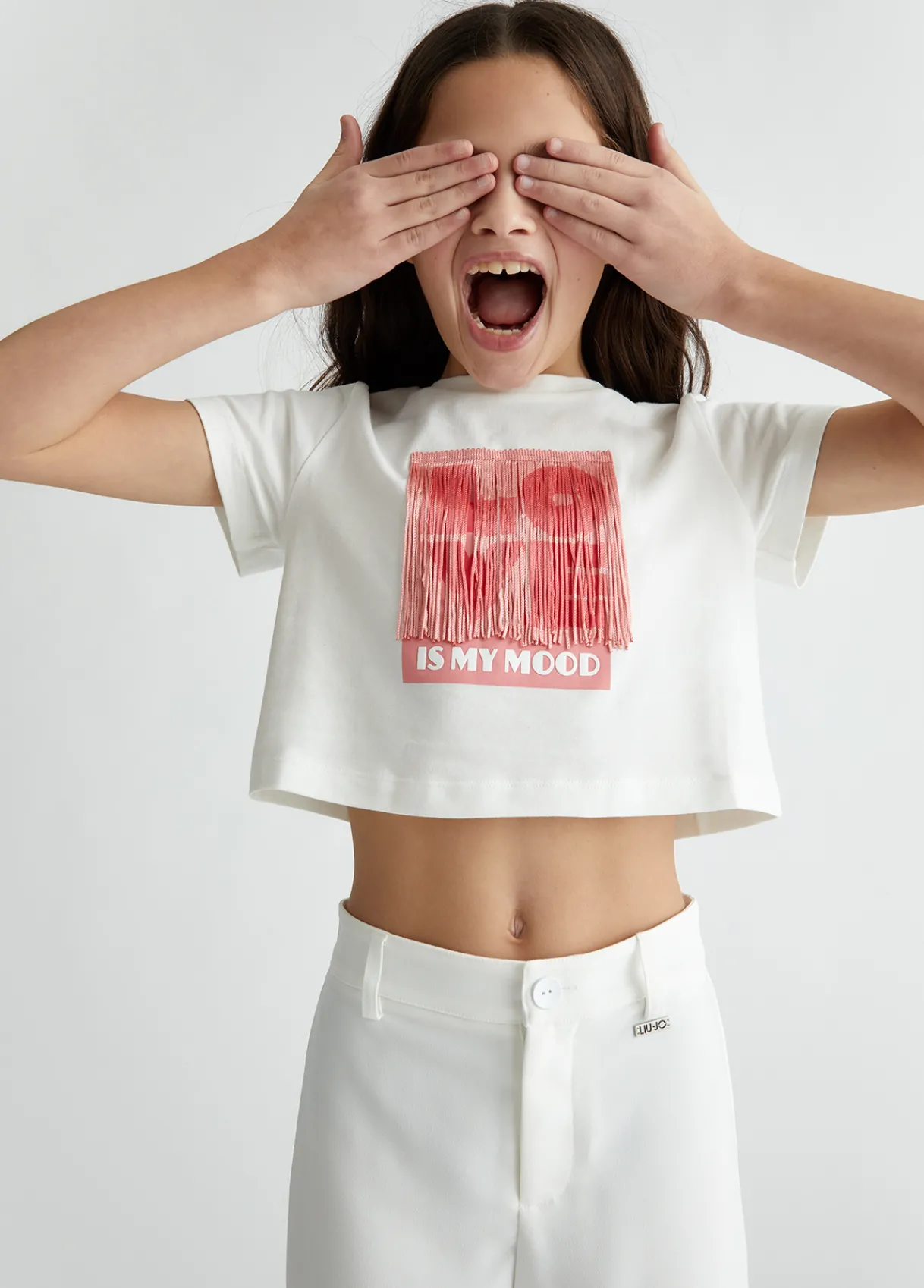 Liu Jo T-shirt en coton avec imprimé|Enfant T-Shirt