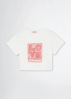 Liu Jo T-shirt en coton avec imprimé|Enfant T-Shirt