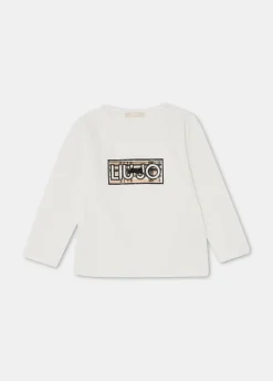 Liu Jo T-shirt en coton avec logo|Enfant T-Shirts