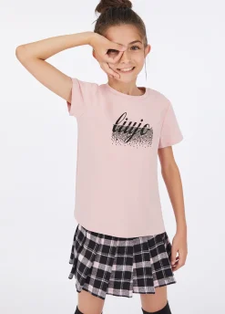 Liu Jo T-shirt en coton avec logo|Enfant T-Shirt