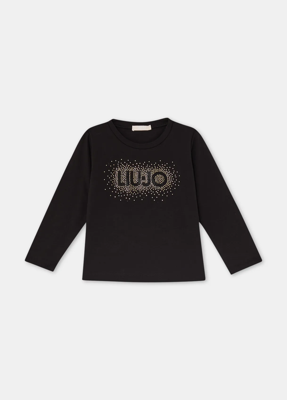 Liu Jo T-shirt en coton avec logo et strass|Enfant T-Shirts