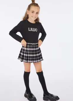 Liu Jo T-shirt en coton avec logo|Enfant T-Shirt
