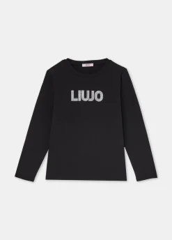 Liu Jo T-shirt en coton avec logo|Enfant T-Shirt