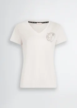 Liu Jo T-shirt en coton avec logo|Femme T-Shirts Et Tops