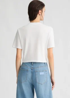 Liu Jo T-shirt en coton avec logo|Femme T-Shirts Et Tops