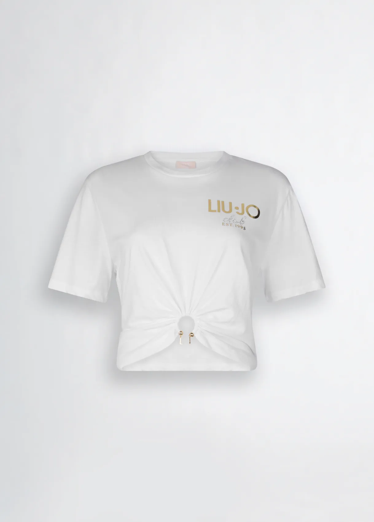 Liu Jo T-shirt en coton avec logo|Femme T-Shirts Et Tops