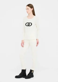 Liu Jo T-shirt en coton avec logo|Femme Vêtements De Sport