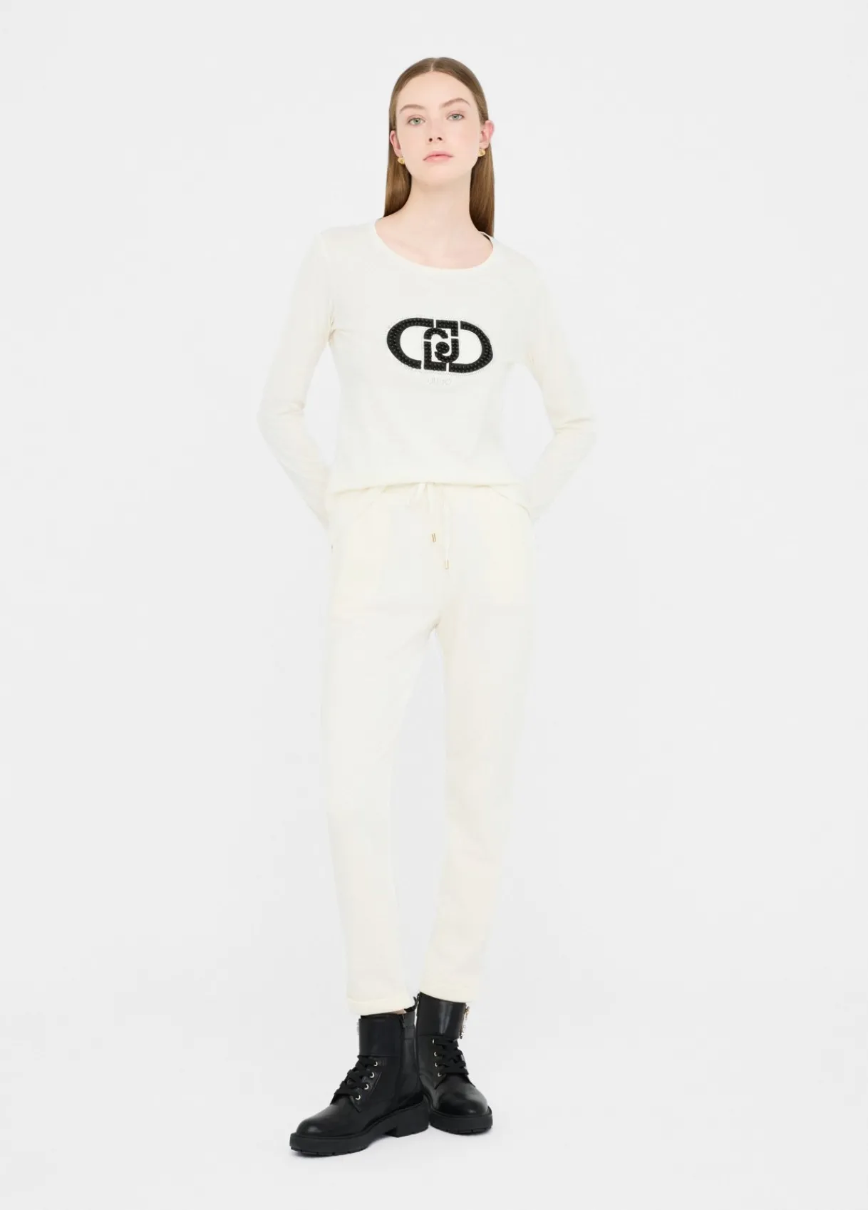 Liu Jo T-shirt en coton avec logo|Femme Vêtements De Sport