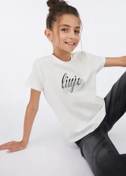 Liu Jo T-shirt en coton avec logo|Enfant T-Shirt