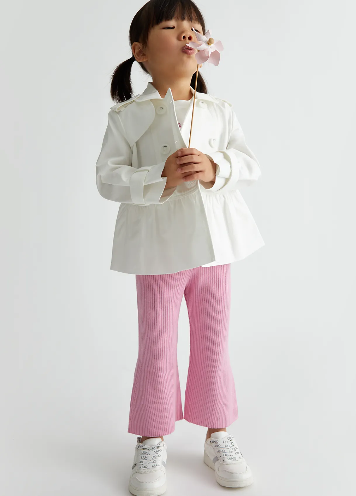 Liu Jo T-shirt en coton avec strass|Enfant T-Shirts