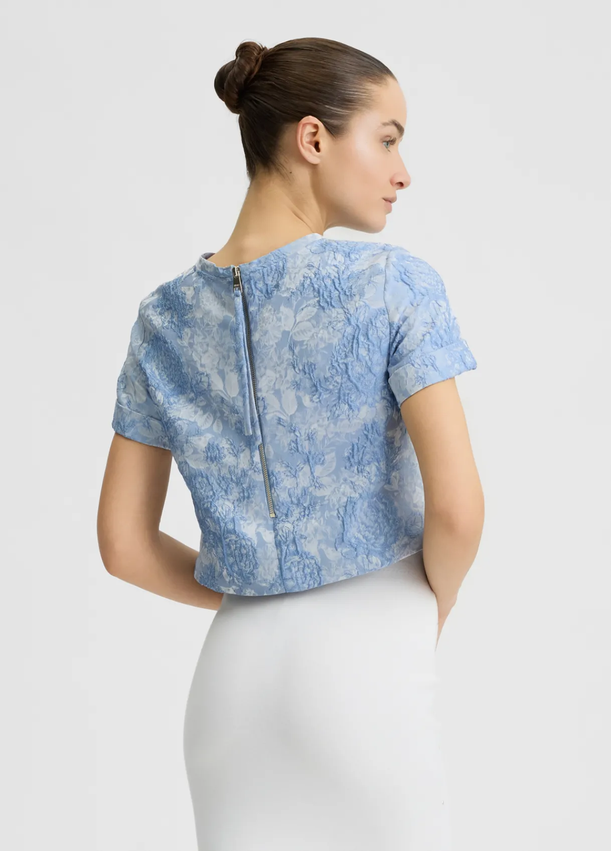 Liu Jo T-shirt en jacquard de cérémonie|Femme Chemises Et Blouses|Cérémonie
