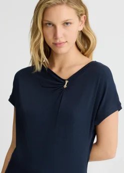 Liu Jo T-shirt en jersey de coton|Femme Vêtements De Sport|T-Shirts Et Tops