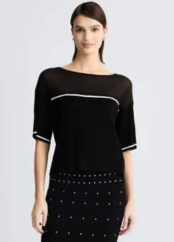 Liu Jo T-shirt en maille|Femme Vêtements De Sport|Mailles
