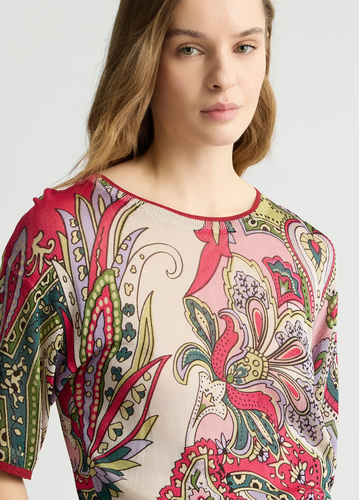 Liu Jo T-shirt en maille imprimé|Femme Mailles