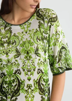 Liu Jo T-shirt en maille imprimé|Femme Mailles