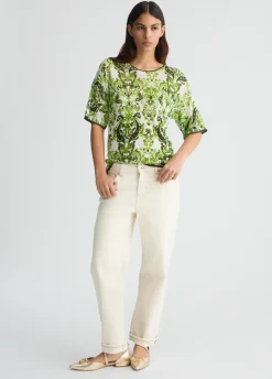 Liu Jo T-shirt en maille imprimé|Femme Mailles