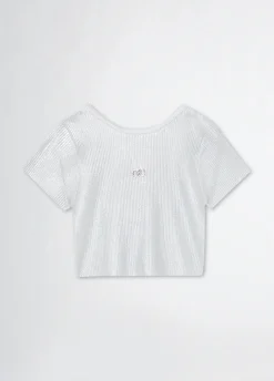 Liu Jo T-shirt en maille Lurex®|Enfant Pull Et Sweatshirts