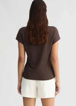Liu Jo T-shirt en piqué|Femme T-Shirts Et Tops