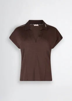 Liu Jo T-shirt en piqué|Femme T-Shirts Et Tops