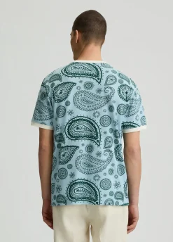 Liu Jo T-shirt en piqué de coton imprimé|Homme Polos Et T-Shirts