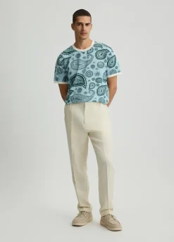 Liu Jo T-shirt en piqué de coton imprimé|Homme Polos Et T-Shirts