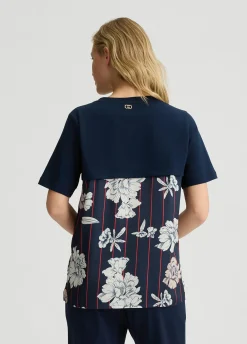 Liu Jo T-shirt en satin imprimé|Femme Vêtements De Sport|T-Shirts Et Tops
