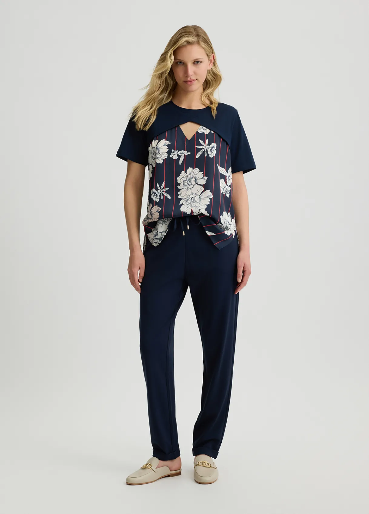 Liu Jo T-shirt en satin imprimé|Femme Vêtements De Sport|T-Shirts Et Tops